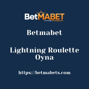 Betmabet Lightning Roulette Oyna